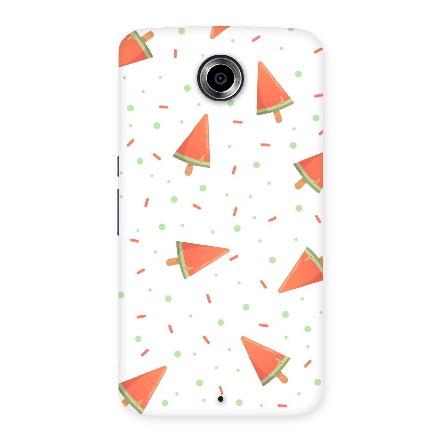 Watermelon Ice Creams Back Case for Nexsus 6