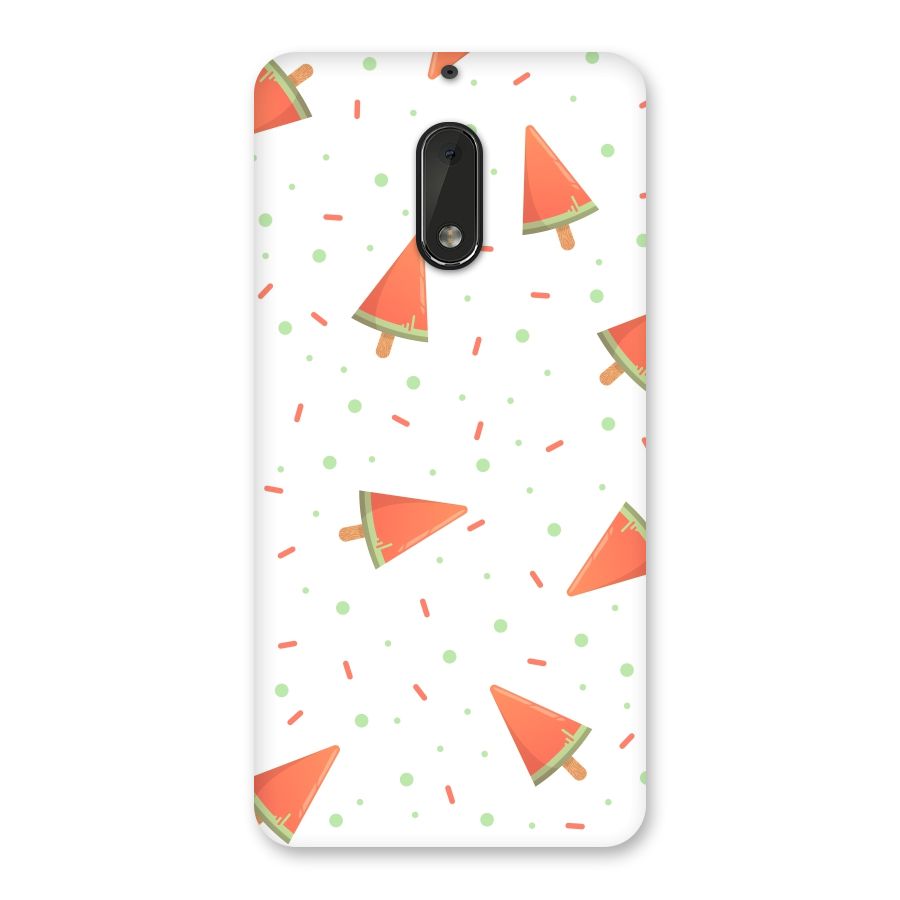 Watermelon Ice Creams Back Case for Nokia 6