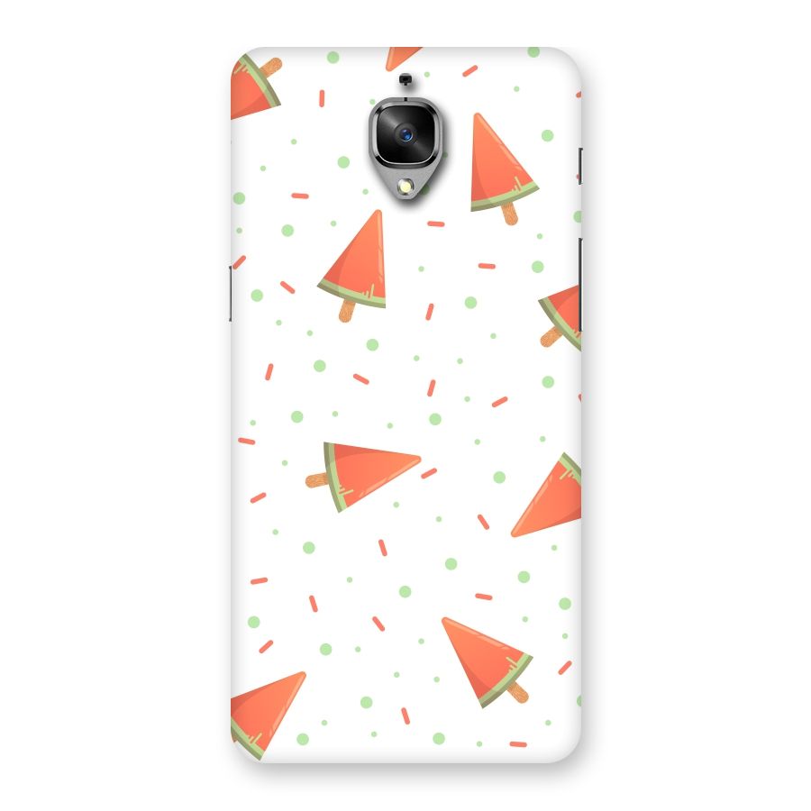 Watermelon Ice Creams Back Case for OnePlus 3T