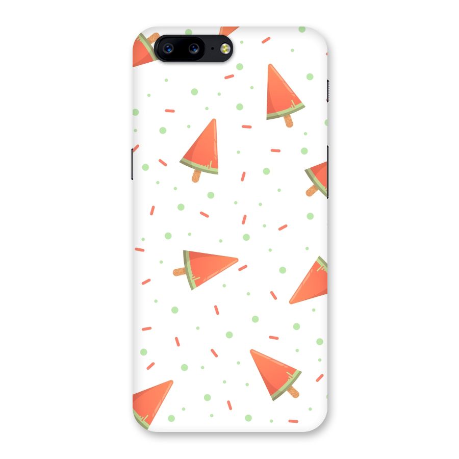 Watermelon Ice Creams Back Case for OnePlus 5