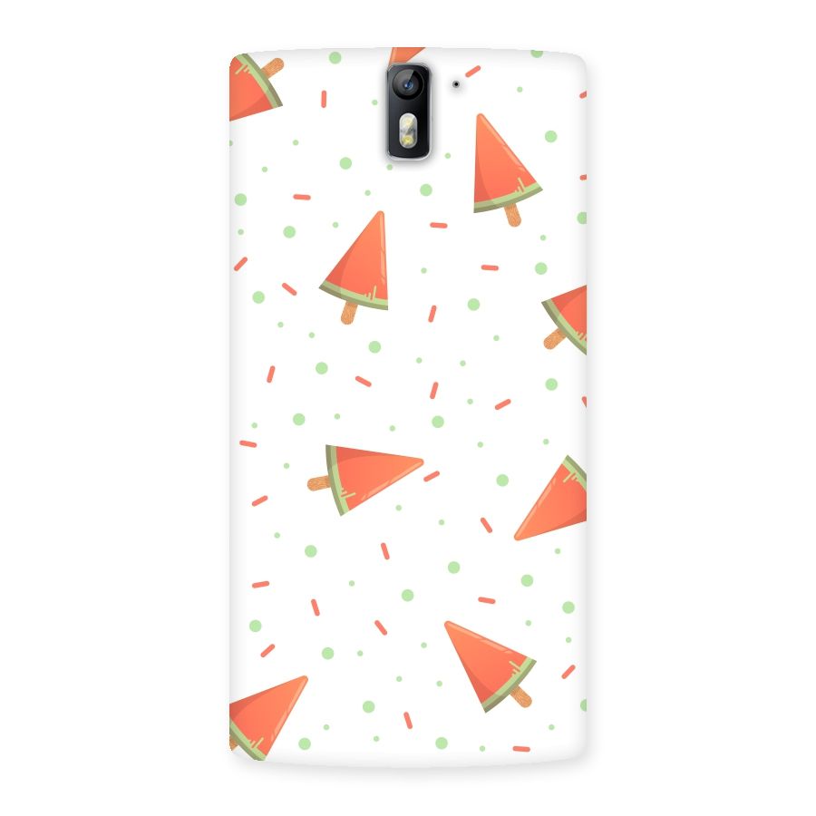 Watermelon Ice Creams Back Case for One Plus One