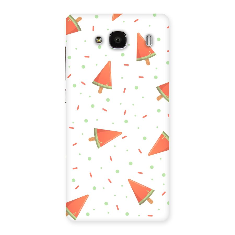 Watermelon Ice Creams Back Case for Redmi 2