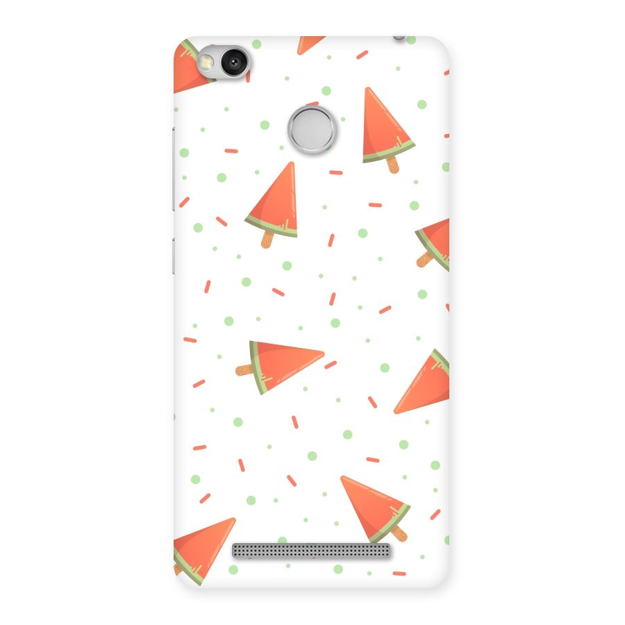 Watermelon Ice Creams Back Case for Redmi 3S Prime