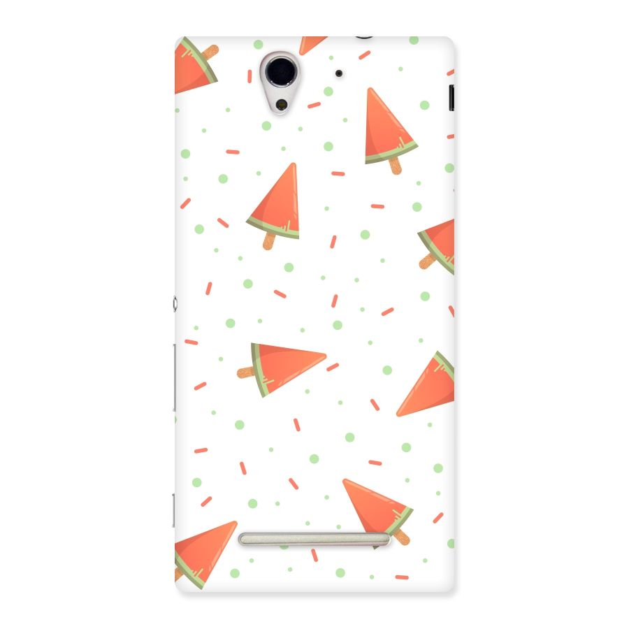 Watermelon Ice Creams Back Case for Sony Xperia C3