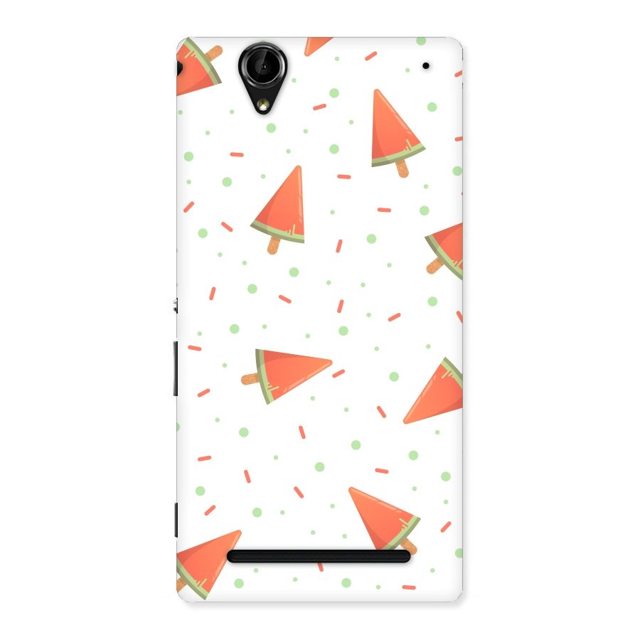 Watermelon Ice Creams Back Case for Sony Xperia T2