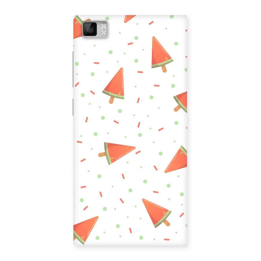 Watermelon Ice Creams Back Case for Xiaomi Mi3
