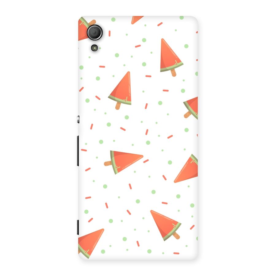 Watermelon Ice Creams Back Case for Xperia Z4