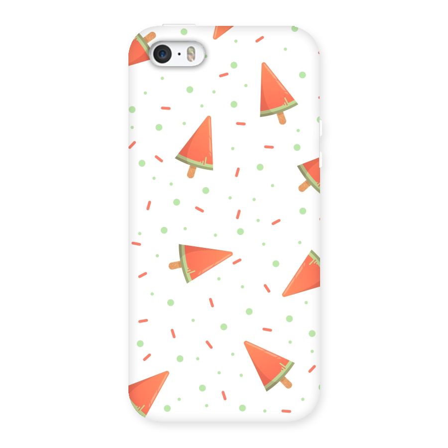 Watermelon Ice Creams Back Case for iPhone SE