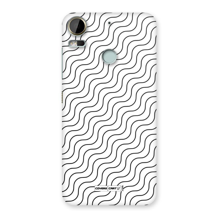 Wavy Pattern Back Case for Desire 10 Pro