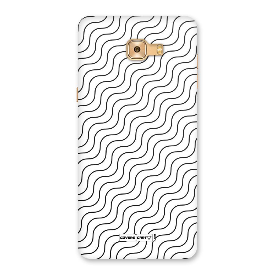 Wavy Pattern Back Case for Galaxy C9 Pro
