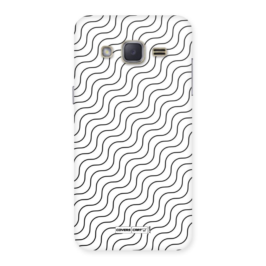 Wavy Pattern Back Case for Galaxy J2