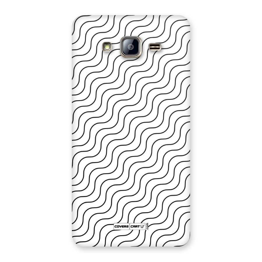 Wavy Pattern Back Case for Galaxy On5