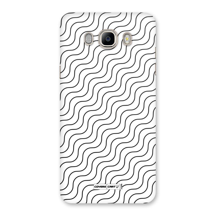 Wavy Pattern Back Case for Galaxy On8