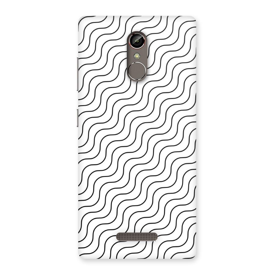 Wavy Pattern Back Case for Gionee S6s