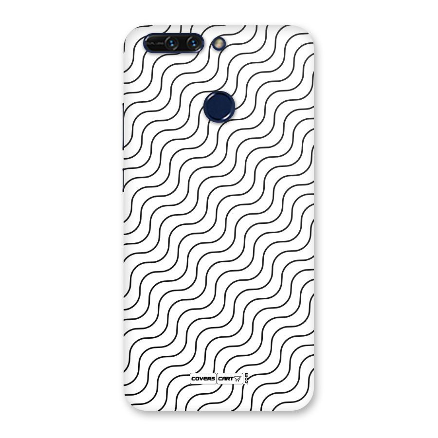Wavy Pattern Back Case for Honor 8 Pro