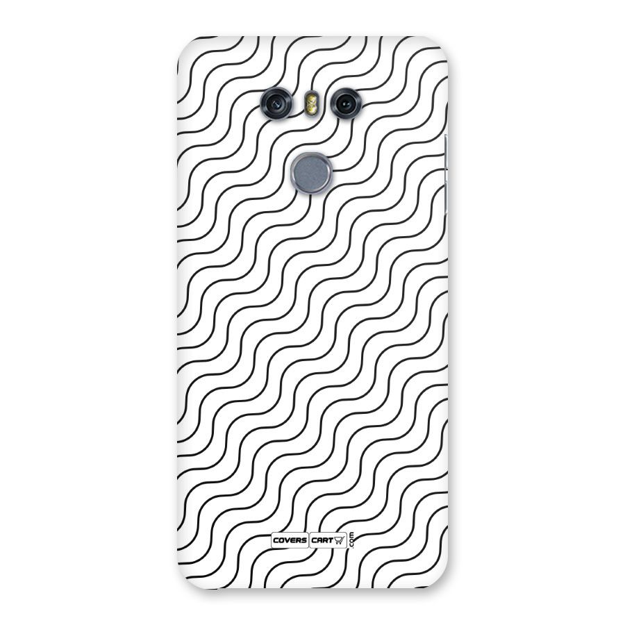 Wavy Pattern Back Case for LG G6