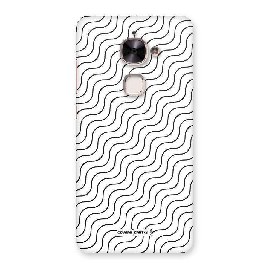 Wavy Pattern Back Case for Le 2