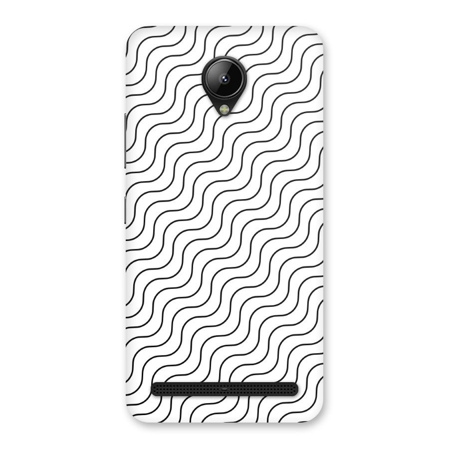 Wavy Pattern Back Case for Lenovo C2