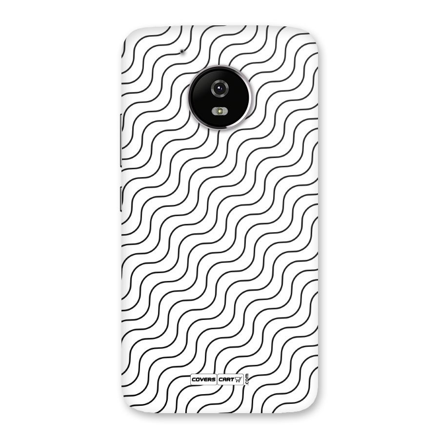 Wavy Pattern Back Case for Moto G5