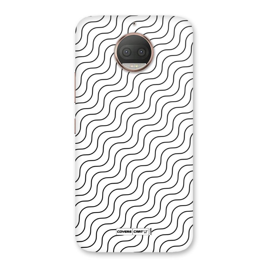 Wavy Pattern Back Case for Moto G5s Plus