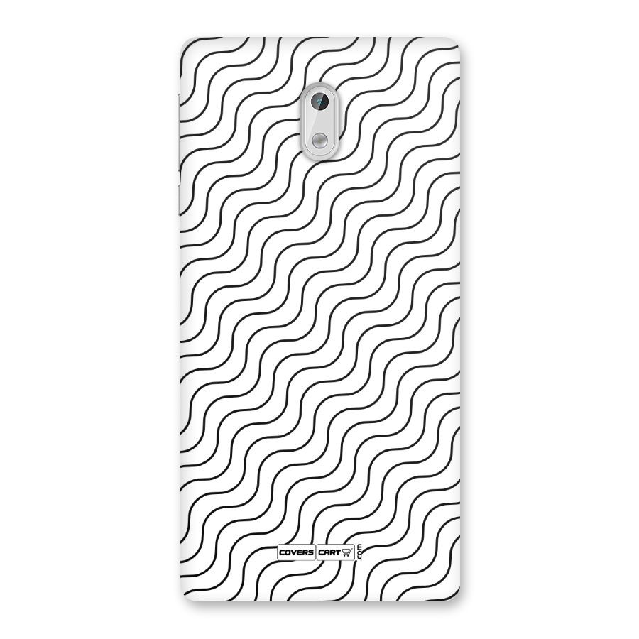 Wavy Pattern Back Case for Nokia 3