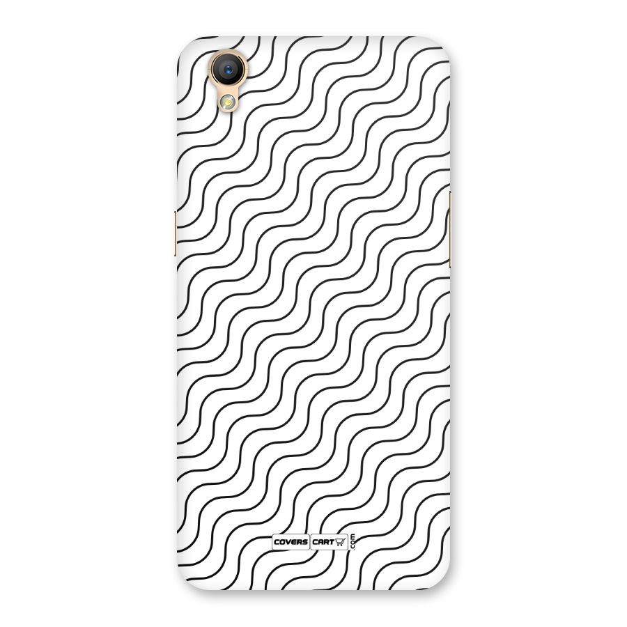 Wavy Pattern Back Case for Oppo A37