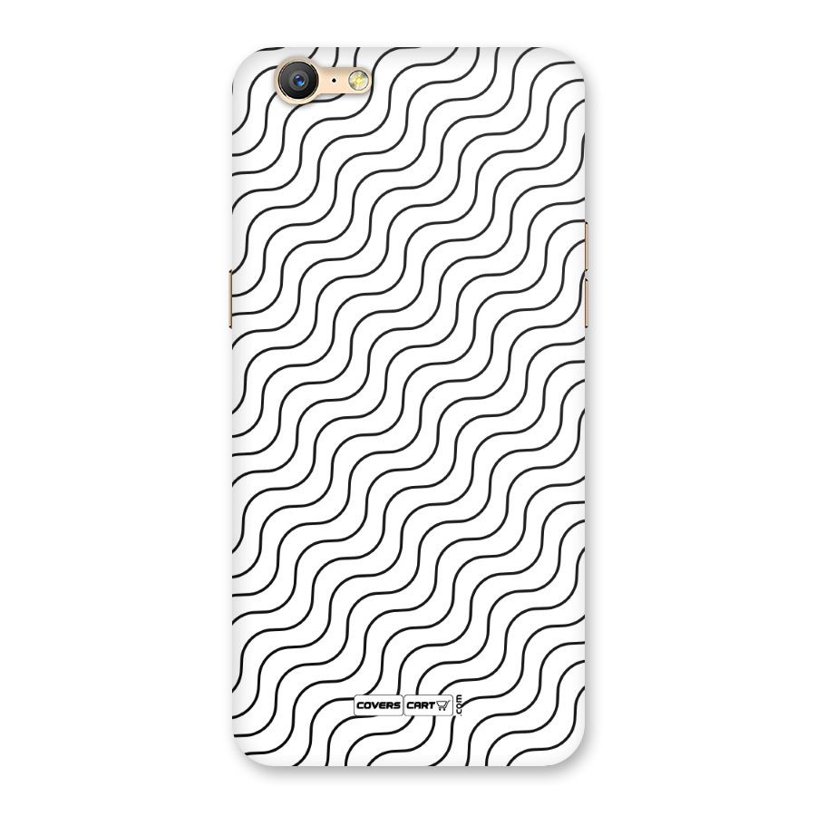 Wavy Pattern Back Case for Oppo A57
