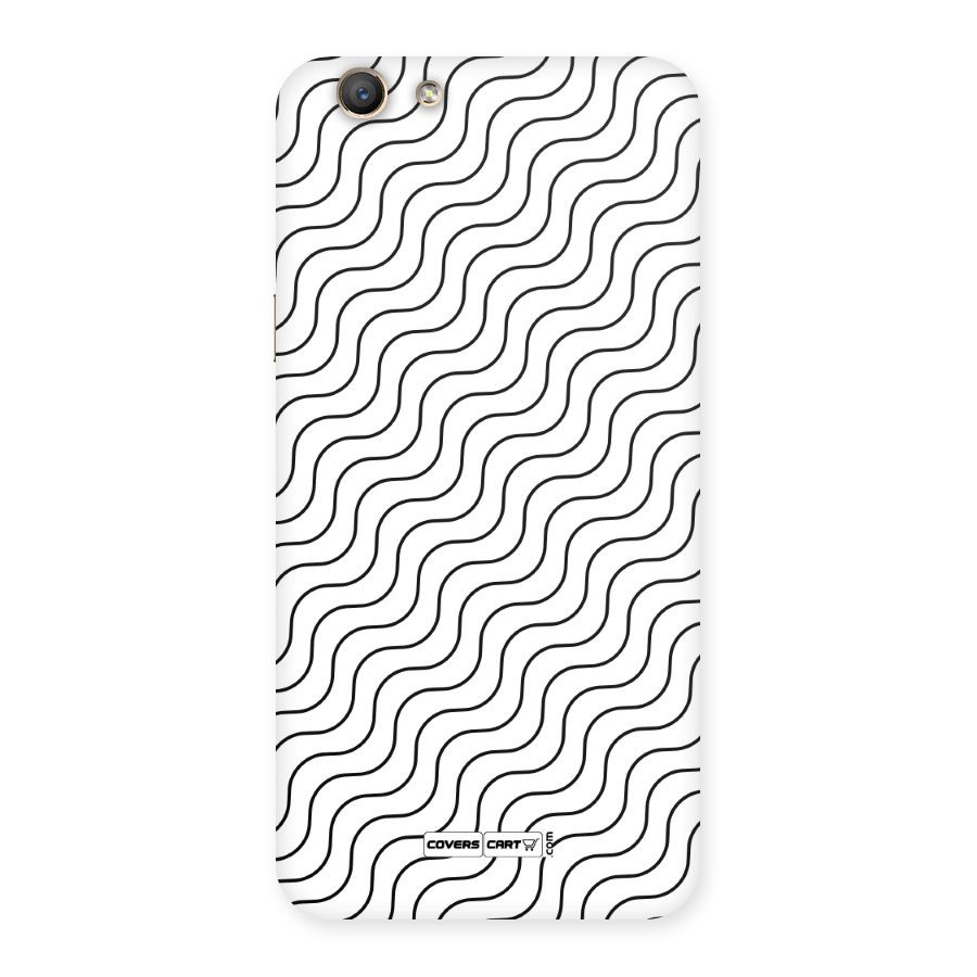 Wavy Pattern Back Case for Oppo F1s