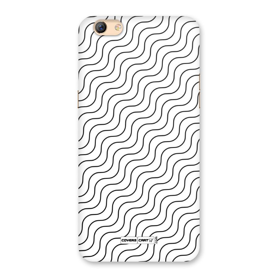 Wavy Pattern Back Case for Oppo F3 Plus