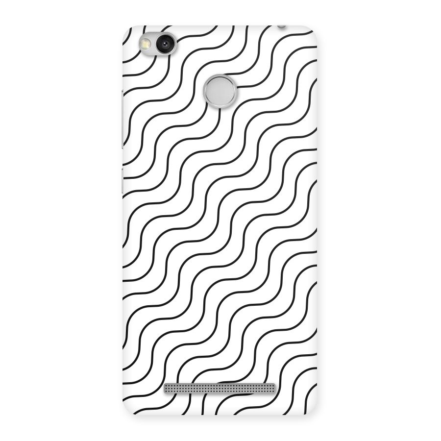 Wavy Pattern Back Case for Redmi 3S Prime
