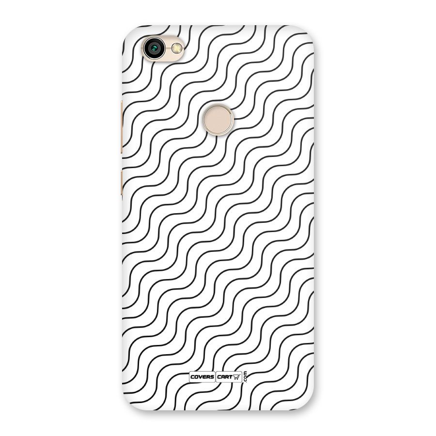 Wavy Pattern Back Case for Redmi Y1 2017