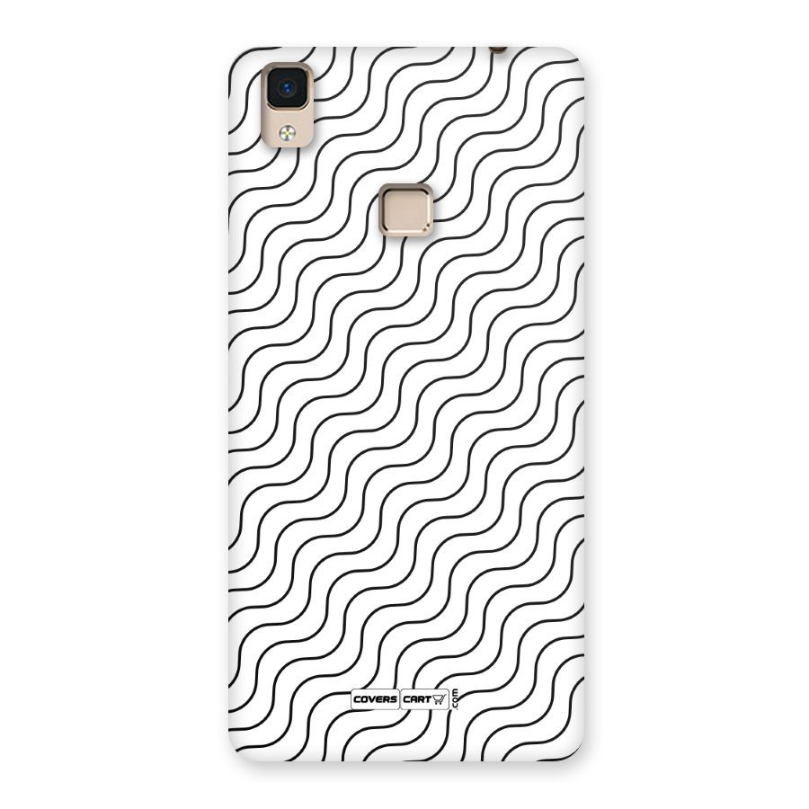 Wavy Pattern Back Case for V3 Max