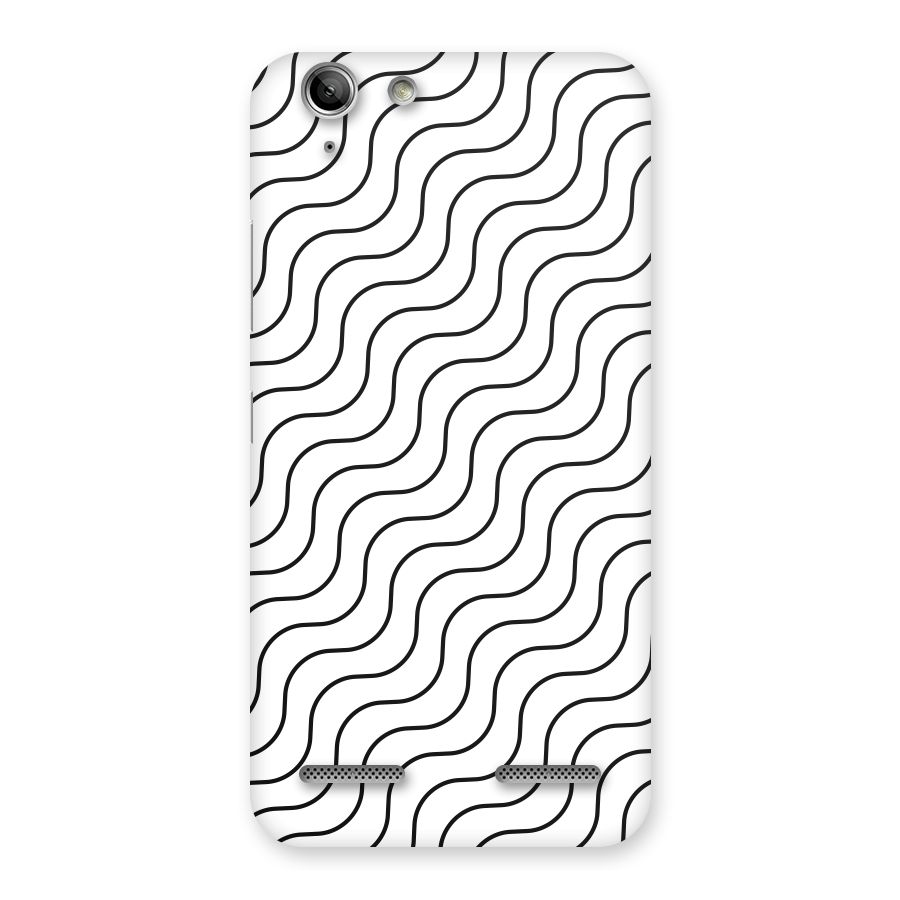 Wavy Pattern Back Case for Vibe K5