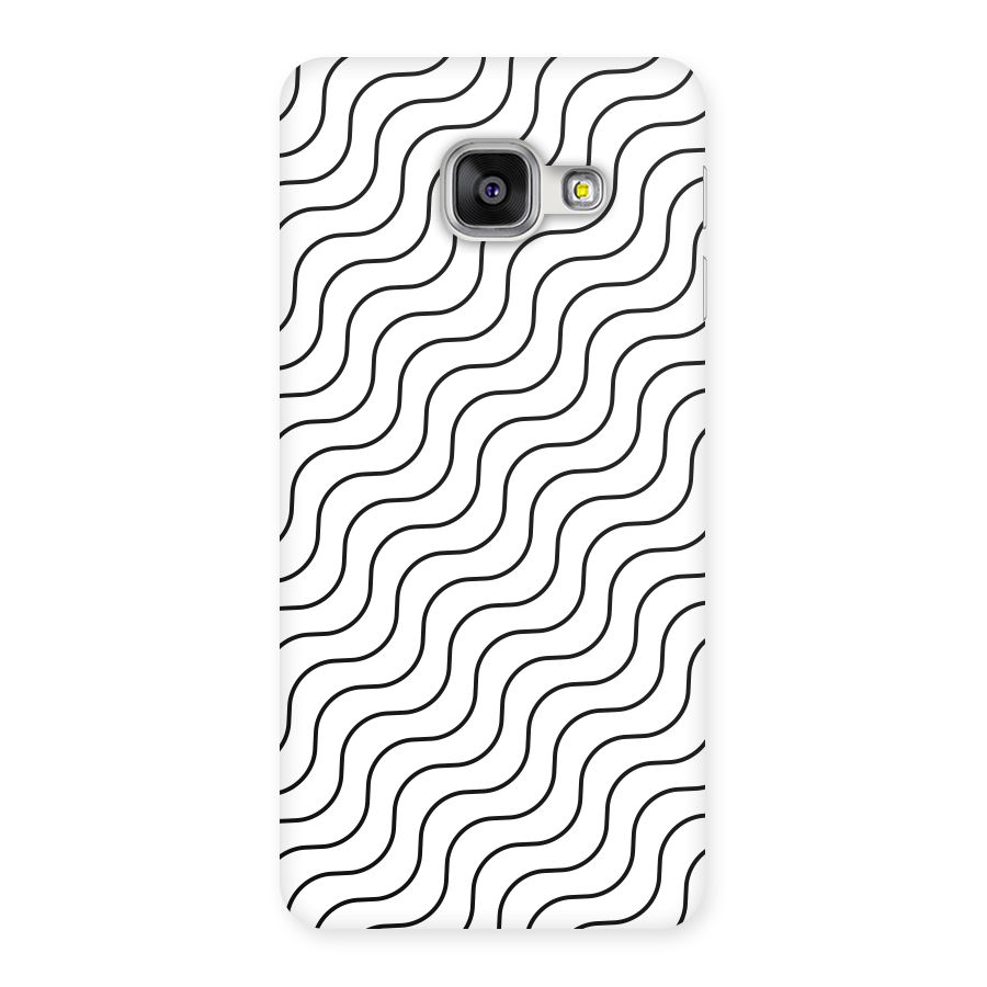 Wavy Pattern Back Case for Galaxy A3 2016