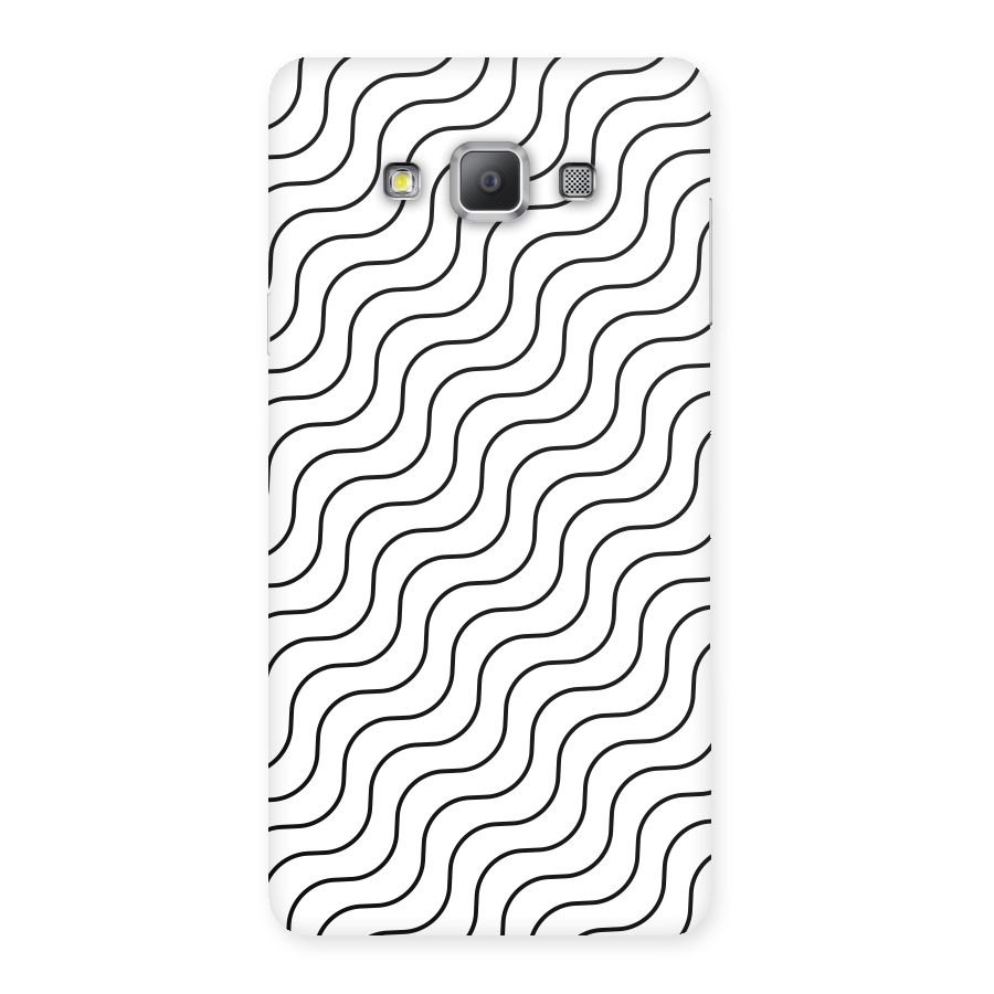 Wavy Pattern Back Case for Galaxy A7