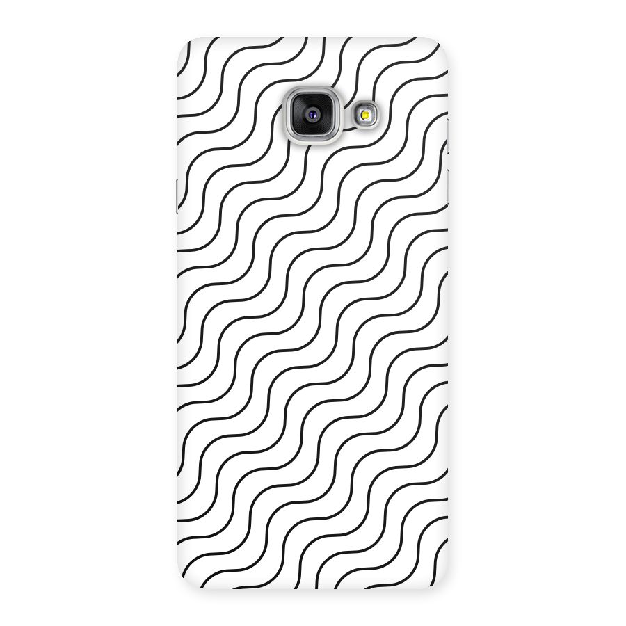 Wavy Pattern Back Case for Galaxy A7 2016