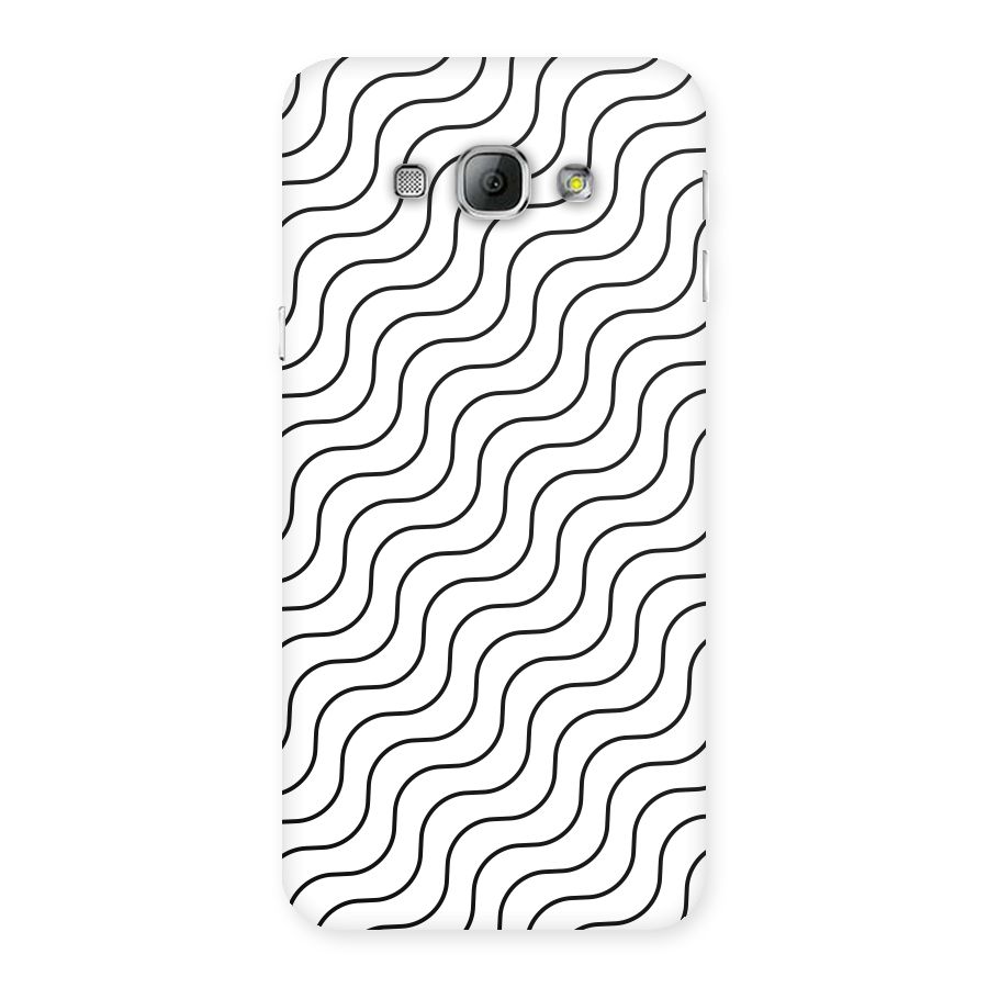 Wavy Pattern Back Case for Galaxy A8