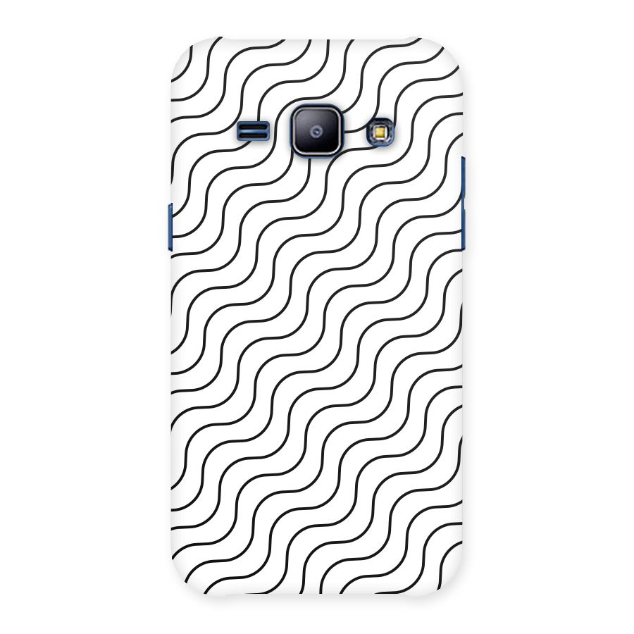 Wavy Pattern Back Case for Galaxy J1