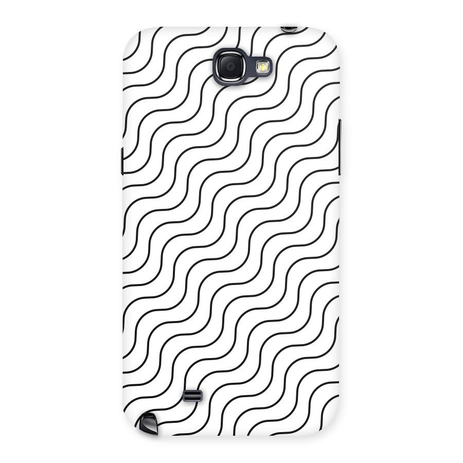 Wavy Pattern Back Case for Galaxy Note 2