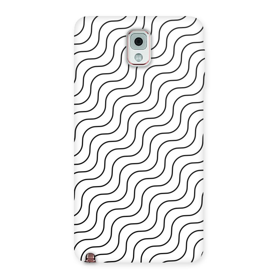 Wavy Pattern Back Case for Galaxy Note 3