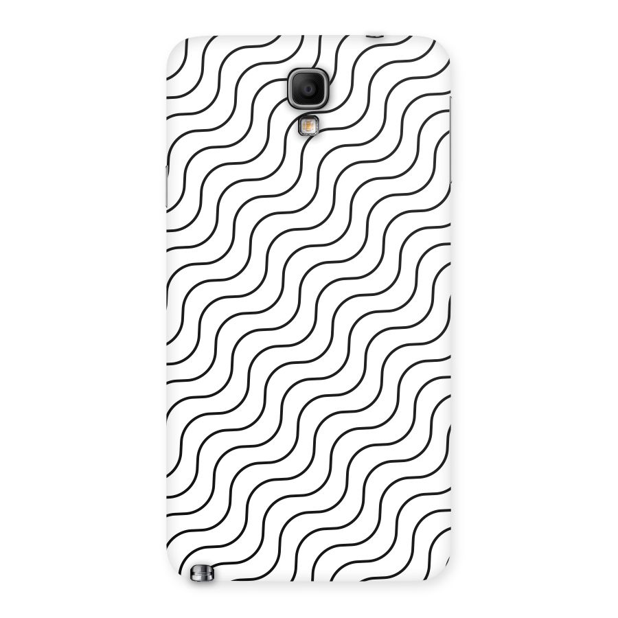 Wavy Pattern Back Case for Galaxy Note 3 Neo