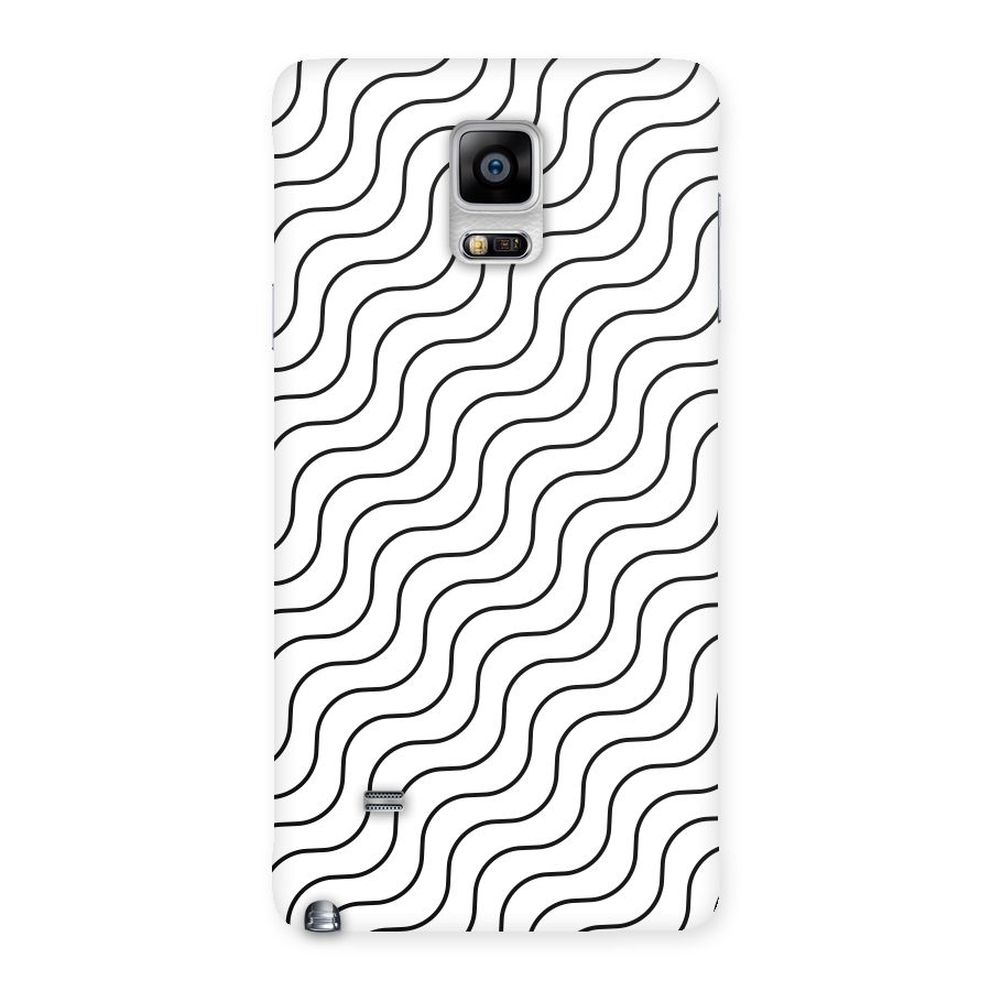 Wavy Pattern Back Case for Galaxy Note 4