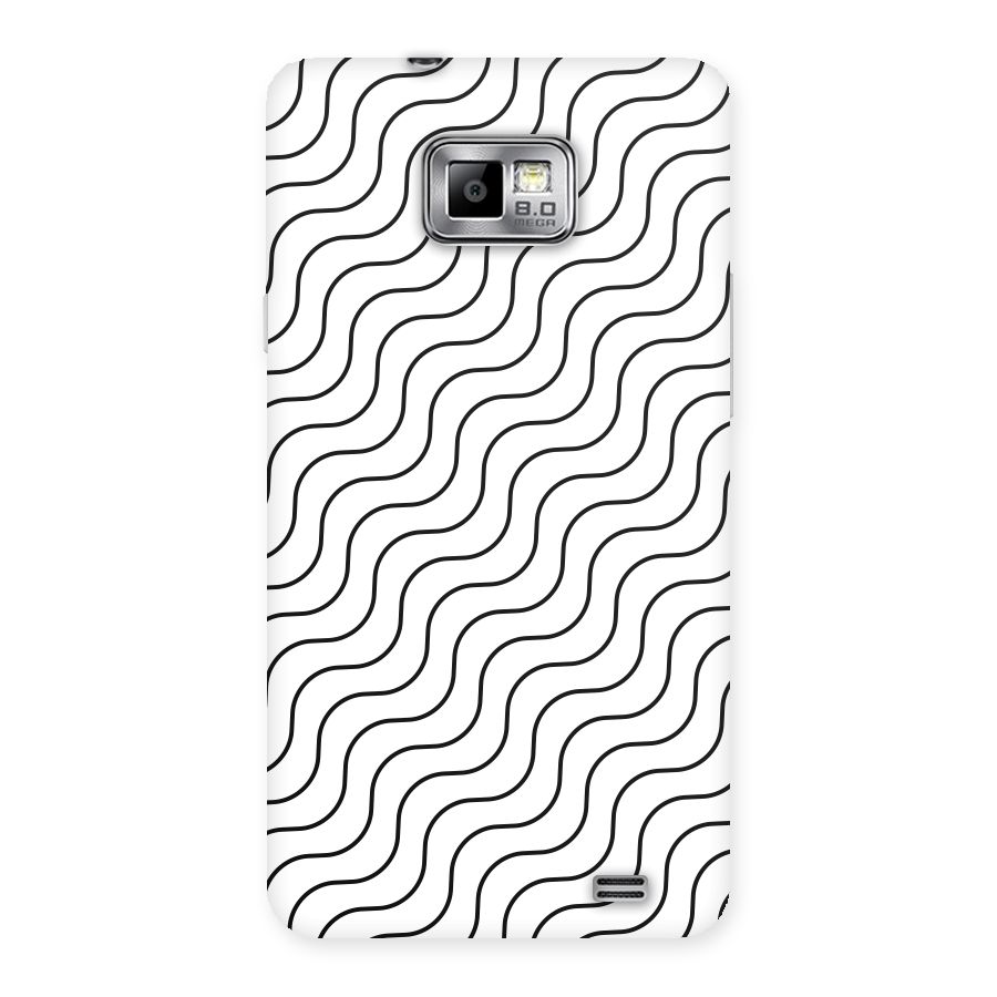 Wavy Pattern Back Case for Galaxy S2