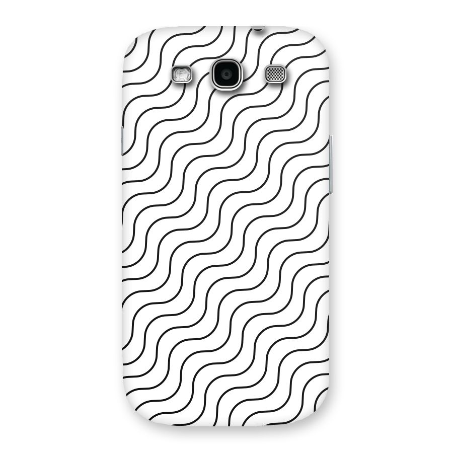 Wavy Pattern Back Case for Galaxy S3