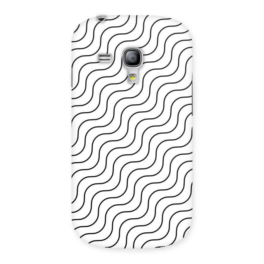 Wavy Pattern Back Case for Galaxy S3 Mini