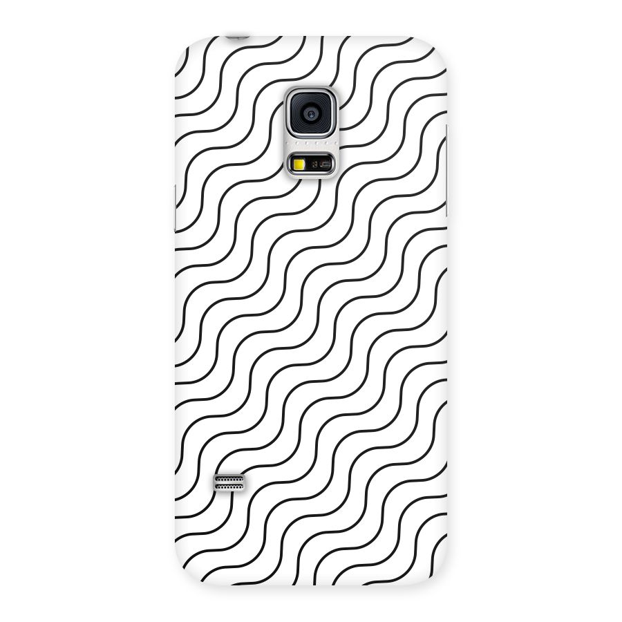 Wavy Pattern Back Case for Galaxy S5 Mini