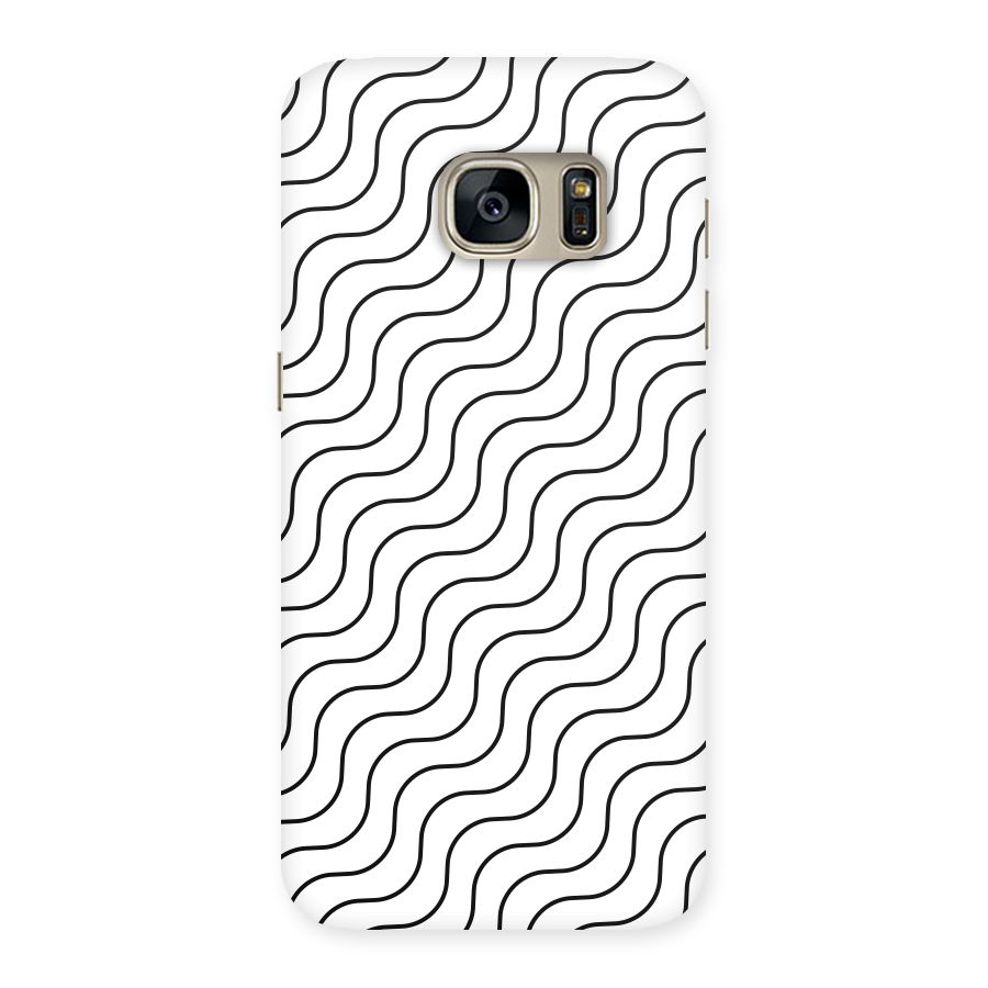 Wavy Pattern Back Case for Galaxy S7