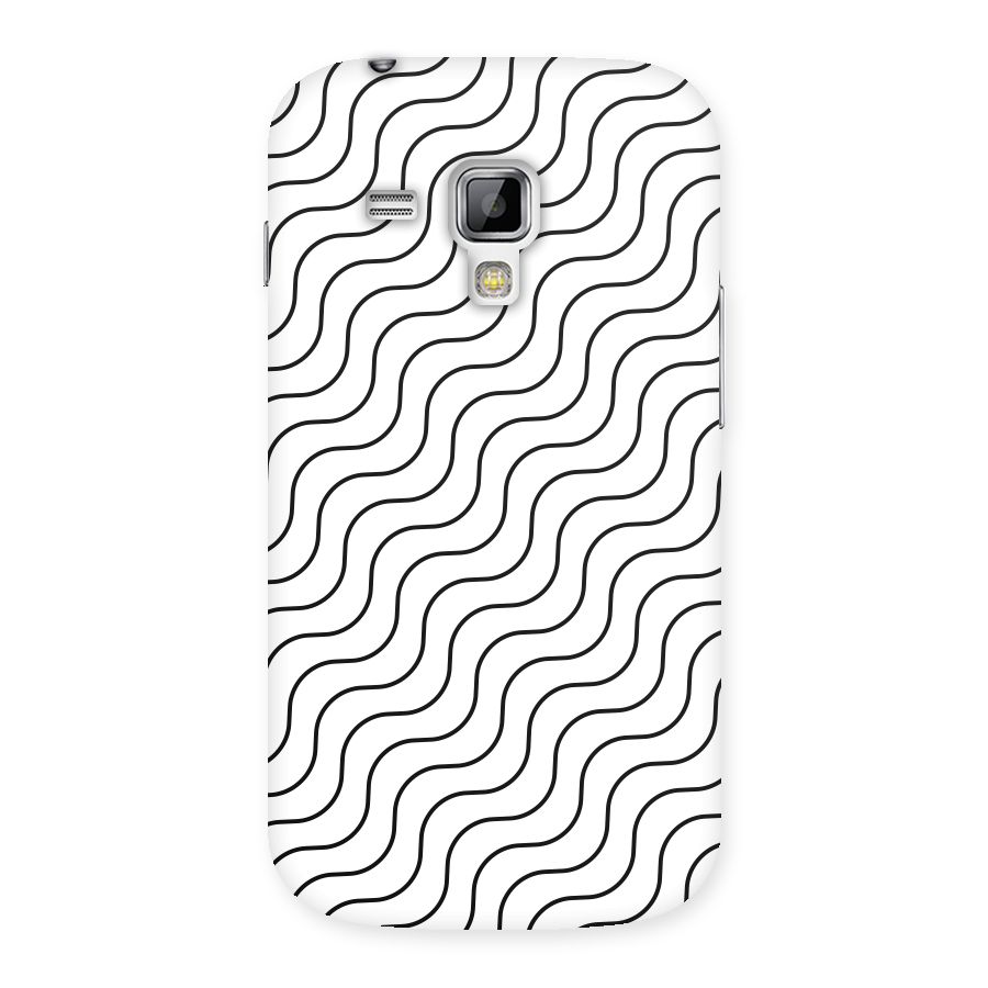 Wavy Pattern Back Case for Galaxy S Duos