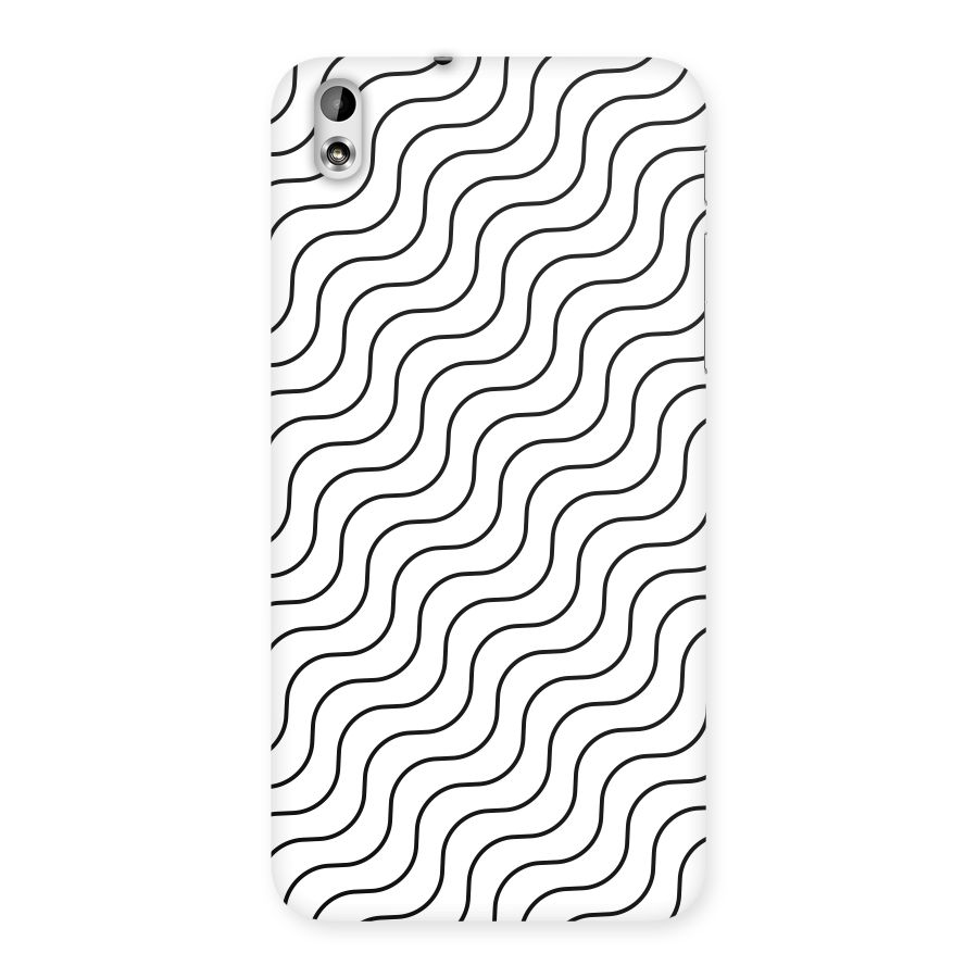 Wavy Pattern Back Case for HTC Desire 816g
