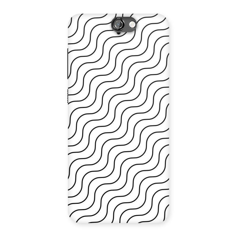 Wavy Pattern Back Case for HTC One A9